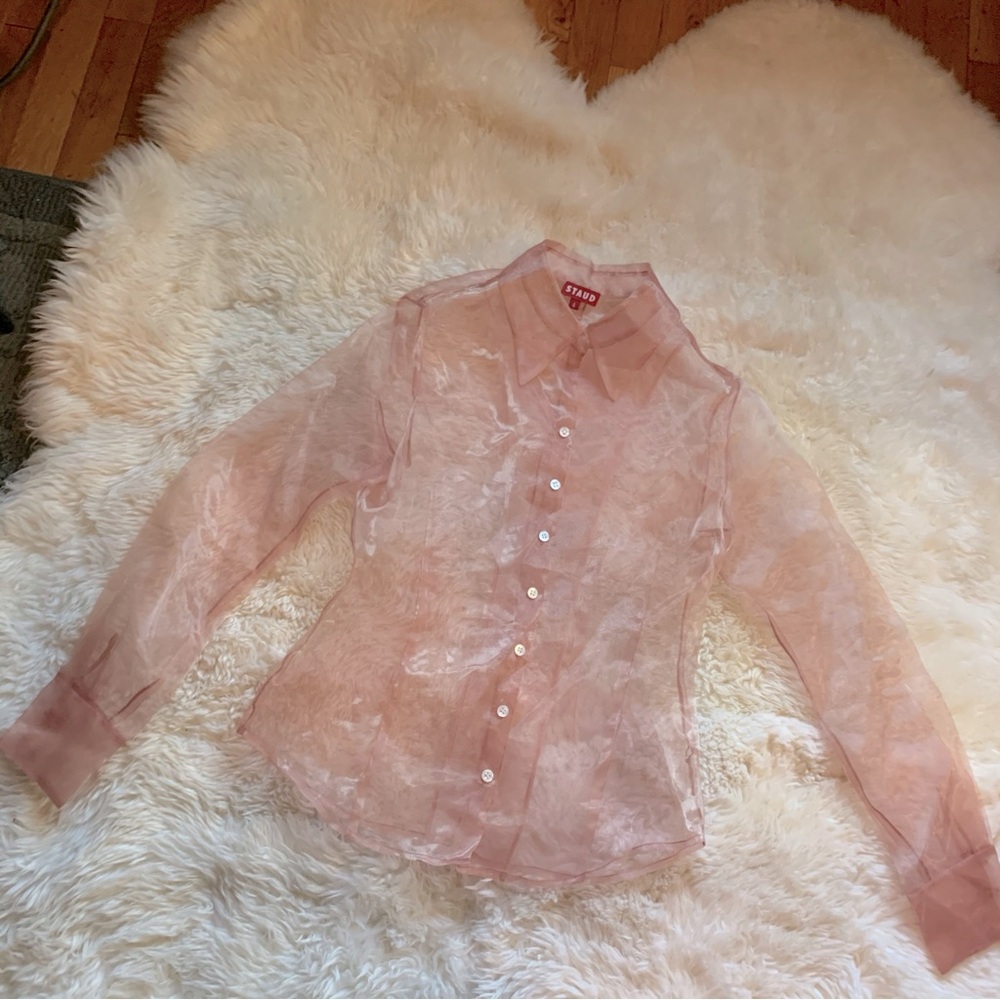 STAUD Shirt and Bra Set Sold